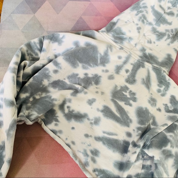 ๐ PINK FLOYD TIE DYE CROPPED HOODIE - Picture 8 of 8